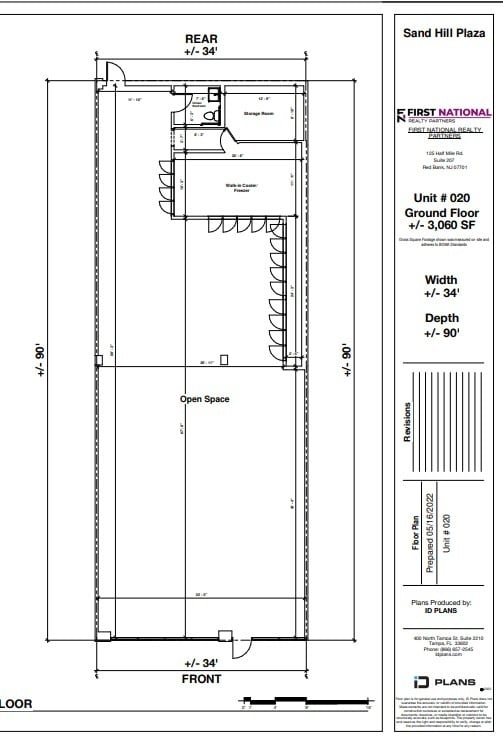 228 S Main St, Newtown, CT à louer Plan d’étage– Image 1 sur 4
