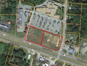 3400-3420 Anderson Hwy, Powhatan, VA - Vue aérienne vue de carte