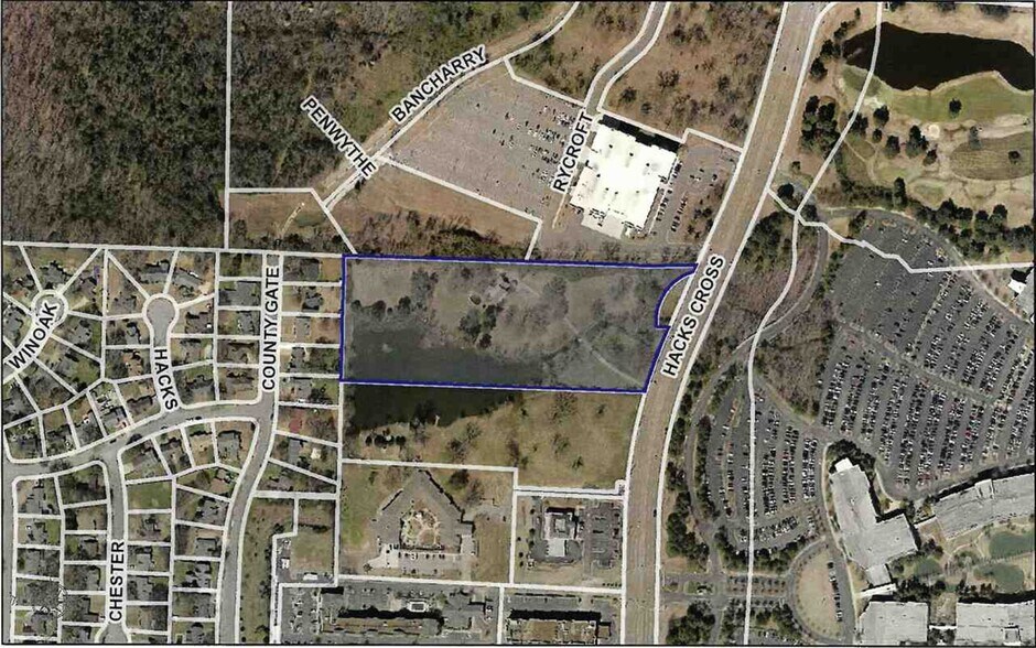 3515 Hack Cross Rd, Memphis, TN à vendre - Aérien – Image 1 sur 12