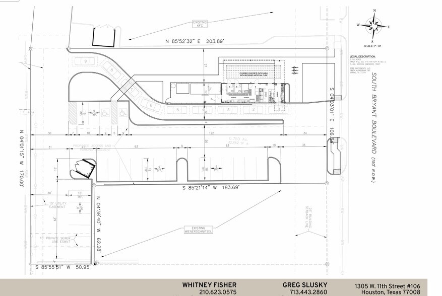 1801 S Bryant Blvd, San Angelo, TX à vendre - Plan de site – Image 3 sur 4