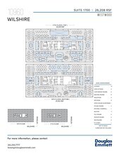 10960 Wilshire Blvd, Los Angeles, CA à louer Plan d’étage– Image 1 sur 1