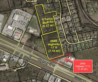 Plus de détails pour 0 Fancy Bluff Road, Brunswick, GA - Terrain à vendre
