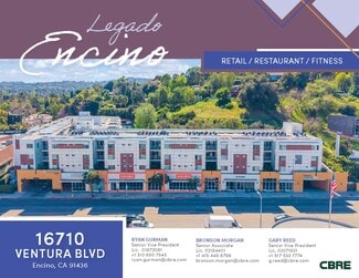 Plus de détails pour 16710 Ventura Blvd, Encino, CA - Local commercial à louer
