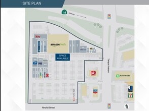 19300-19338 Rinaldi St, Porter Ranch, CA à louer Plan de site– Image 1 sur 1