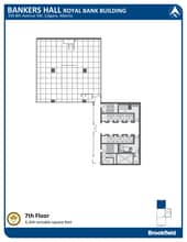 335 8th Ave SW, Calgary, AB à louer Plan d’étage– Image 1 sur 1