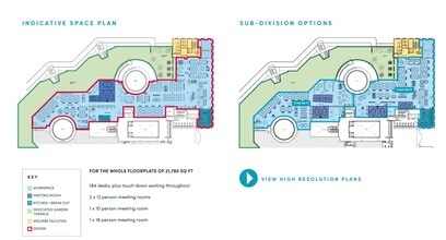 1 Tanfield, Edinburgh à louer Plan d’étage– Image 1 sur 6