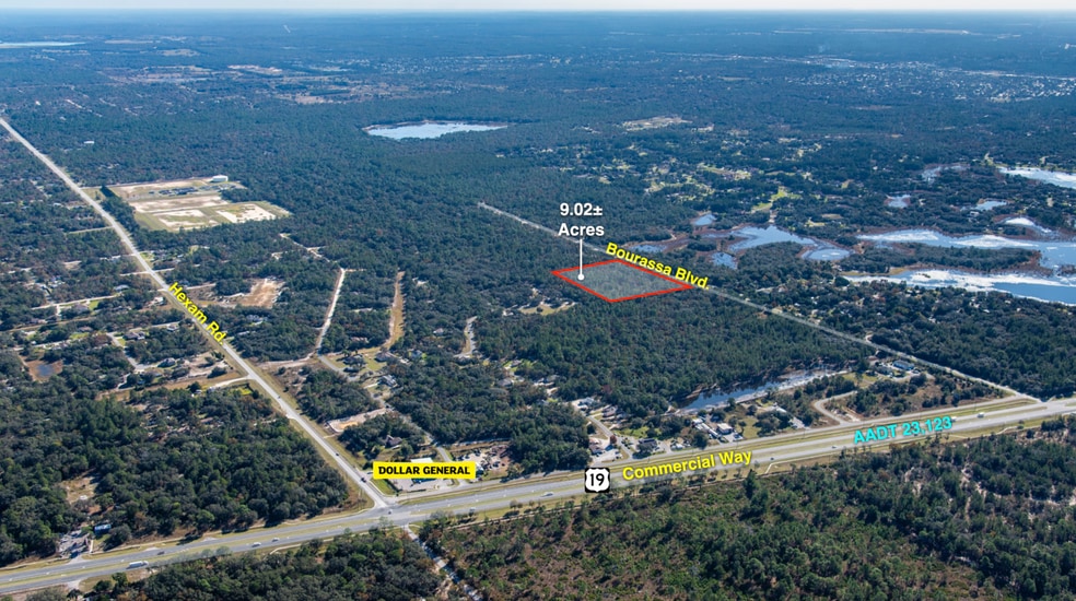 11011 Bourassa Blvd, Brooksville, FL à vendre - Aérien – Image 3 sur 25