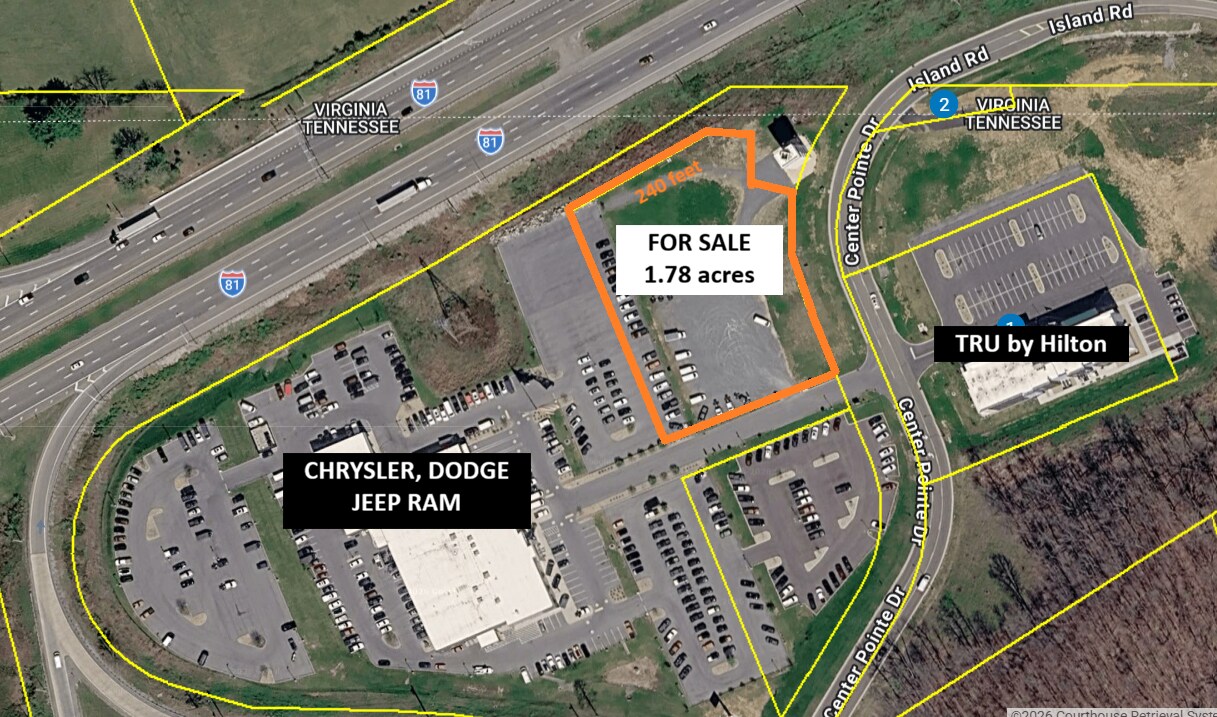 56 Center Pointe Dr, Bristol, TN à vendre Plan de site– Image 1 sur 5