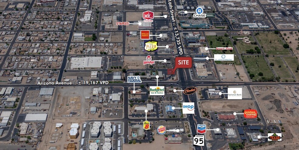 SWC 16th Street & Arizona Ave, Yuma, AZ à louer - Photo de l’immeuble – Image 1 sur 1