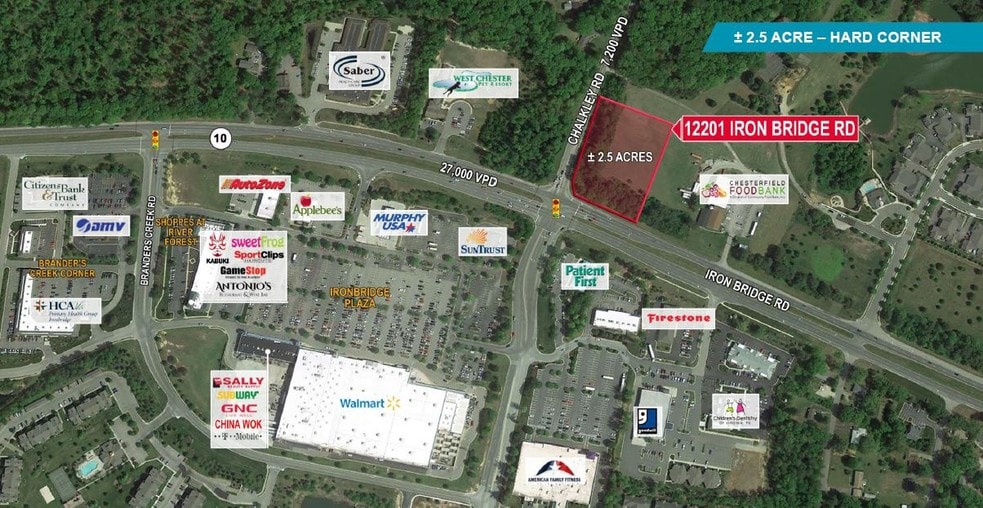 12201 Iron Bridge Rd, Chester, VA à vendre - Photo principale – Image 1 sur 3