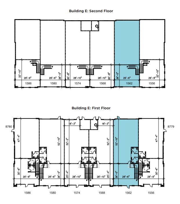 1556-1586 Lancaster Point Way, San Diego, CA à louer Plan d’étage– Image 1 sur 1