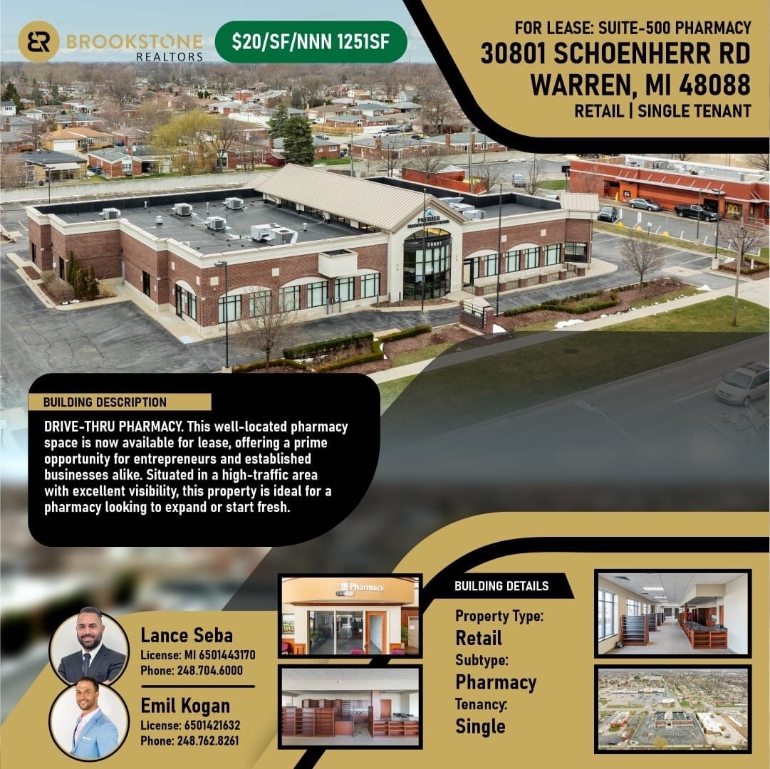 30801 Schoenherr Rd, Warren, MI à louer Photo de l’immeuble– Image 1 sur 1
