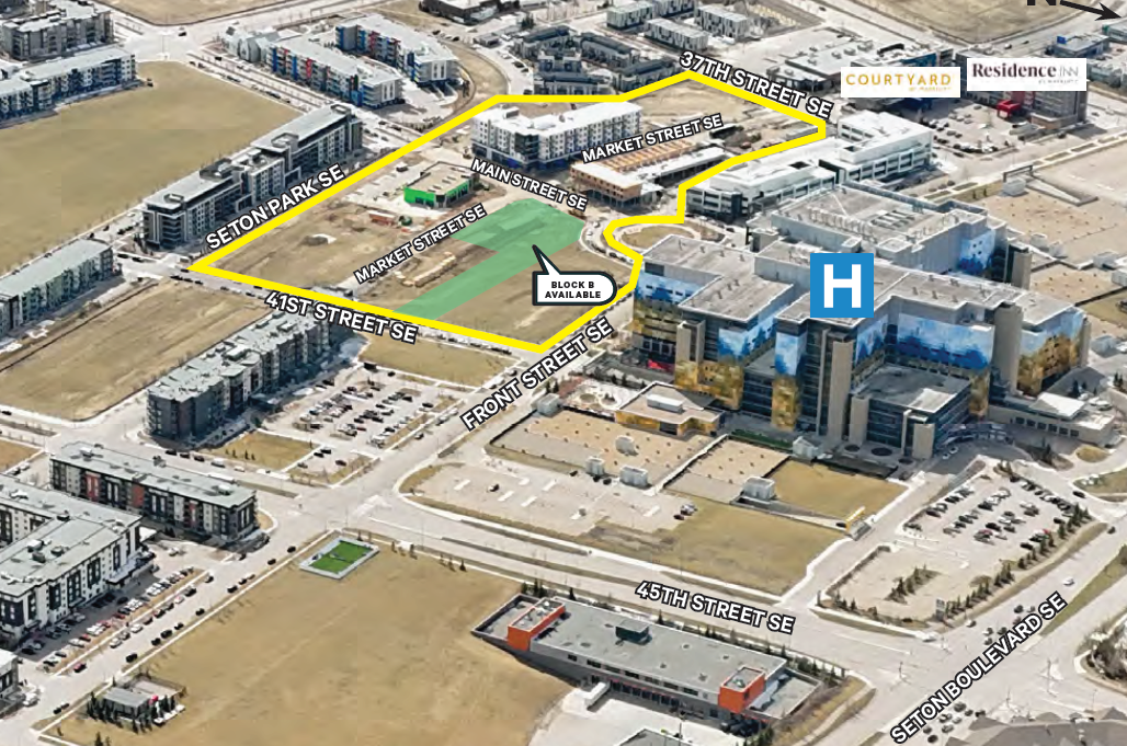 4150 Market St SE, Calgary, AB à louer Aérien– Image 1 sur 2