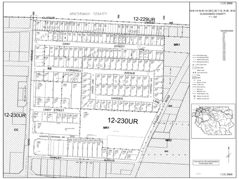 8460 SE Clatsop St, Happy Valley, OR à vendre - Plan cadastral – Image 2 sur 2