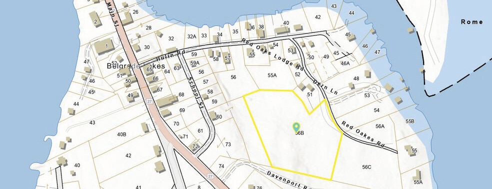 Red Oaks Lodge Rd, Belgrade, ME à vendre - Plan cadastral – Image 1 sur 5