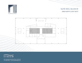 2800 N Loop Fwy W, Houston, TX à louer Plan d’étage– Image 1 sur 1