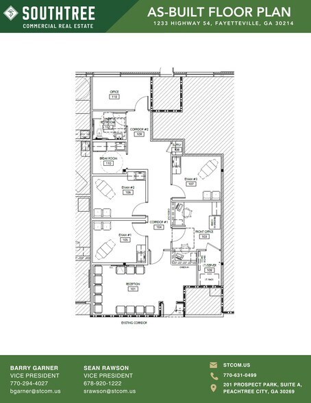 1233 Highway 54, Fayetteville, GA à louer - Plan d’étage – Image 2 sur 8