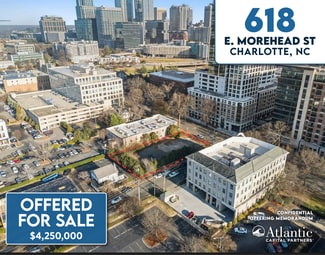 Plus de détails pour 618 E Morehead St, Charlotte, NC - Terrain à vendre