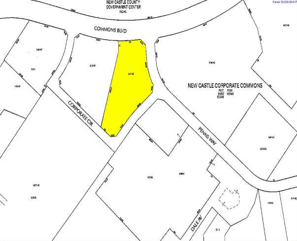10 Corporate Cir, New Castle, DE à louer - Plan cadastral – Image 3 sur 3