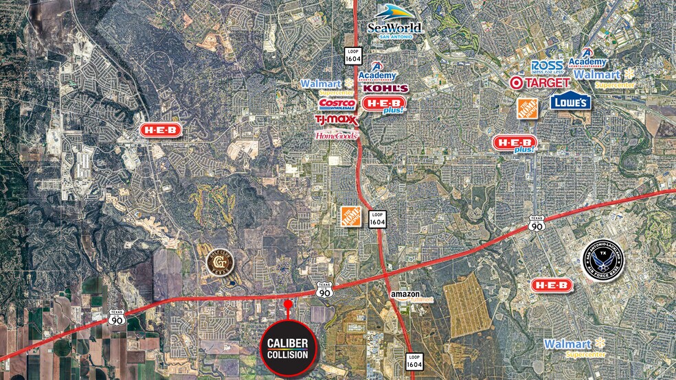 SEQ WT Montgomery & Hwy 90, San Antonio, TX à vendre - Photo de l’immeuble – Image 2 sur 4