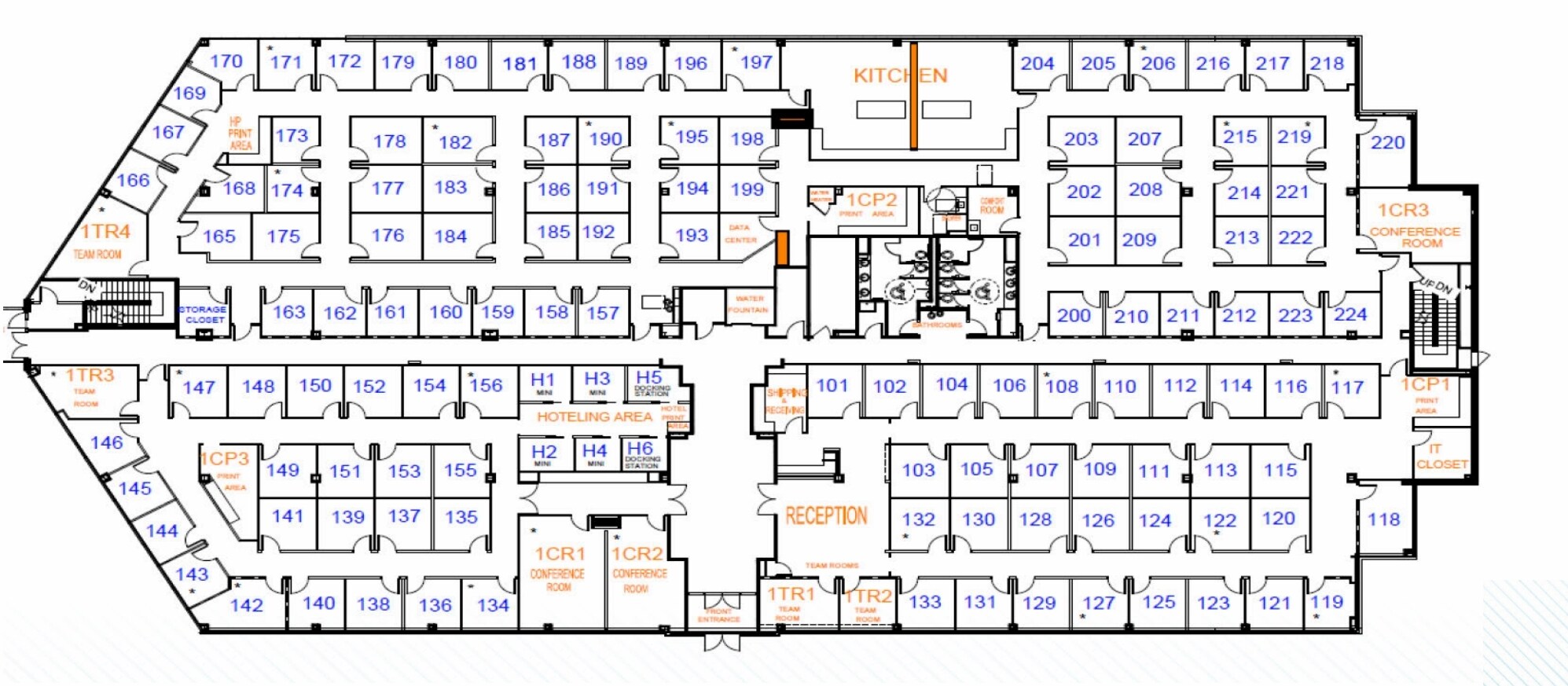 5280 Corporate Dr, Frederick, MD à louer Plan d’étage– Image 1 sur 1