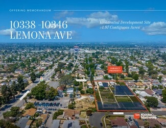 Plus de détails pour 10338 Lemona Ave, Mission Hills, CA - Terrain à vendre