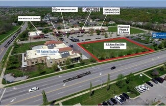 Plus de détails pour W State Line & 133rd St, Leawood, KS - Terrain à vendre