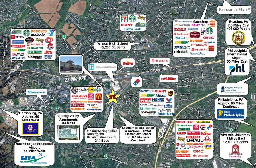 3100 Shillington Rd, Sinking Spring, PA à vendre - Photo de l’immeuble – Image 2 sur 17