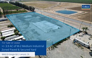 Plus de détails pour 8860 Di Giorgio Rd, Lamont, CA - Terrain à vendre