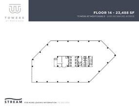 10350 Richmond Ave, Houston, TX à louer Plan d’étage– Image 1 sur 1