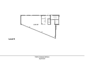 1307 Harbor Ave SW, Seattle, WA à louer Plan d’étage– Image 1 sur 1