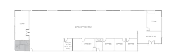 2674 N 1st St, San Jose, CA à louer Plan d’étage– Image 1 sur 1