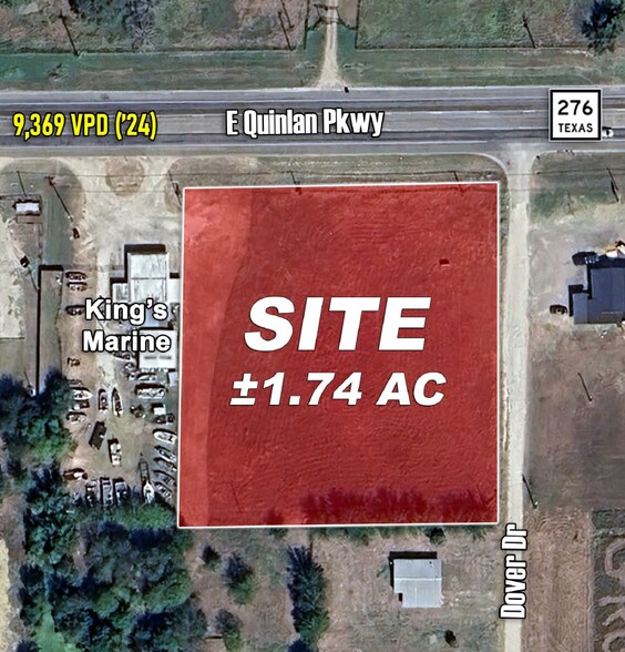0 Highway 276, West Tawakoni, TX à vendre - Autre – Image 1 sur 3