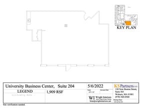 19-23 Needham St, Newton, MA à louer Plan d’étage– Image 1 sur 1