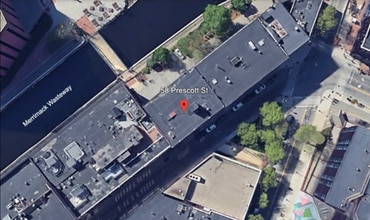 58 Prescott St. Suite C1/C2, Lowell, MA - VUE AÉRIENNE  vue de carte