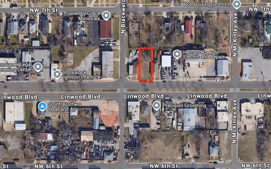 1629 Linwood Blvd, Oklahoma City, OK à vendre - Aérien – Image 1 sur 6