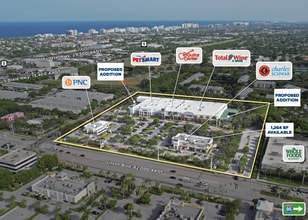 510 Linton Blvd, Delray Beach, FL - Vue aérienne vue de carte