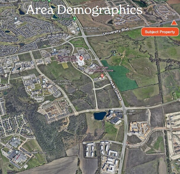 University Blvd & Lunata way, Round Rock, TX à vendre - Photo de l’immeuble – Image 3 sur 5
