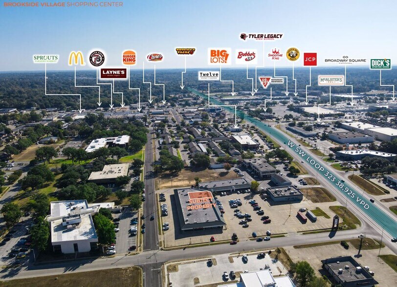 535 SW Loop 323, Tyler, TX à louer - Aérien – Image 2 sur 4