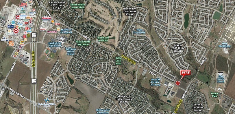 Kelly Lane, Pflugerville, TX à vendre Aérien– Image 1 sur 4