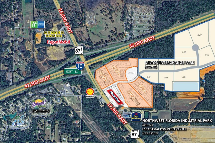 SEQ I-10 & Hwy 87, Milton, FL à vendre - Photo de l’immeuble – Image 1 sur 2