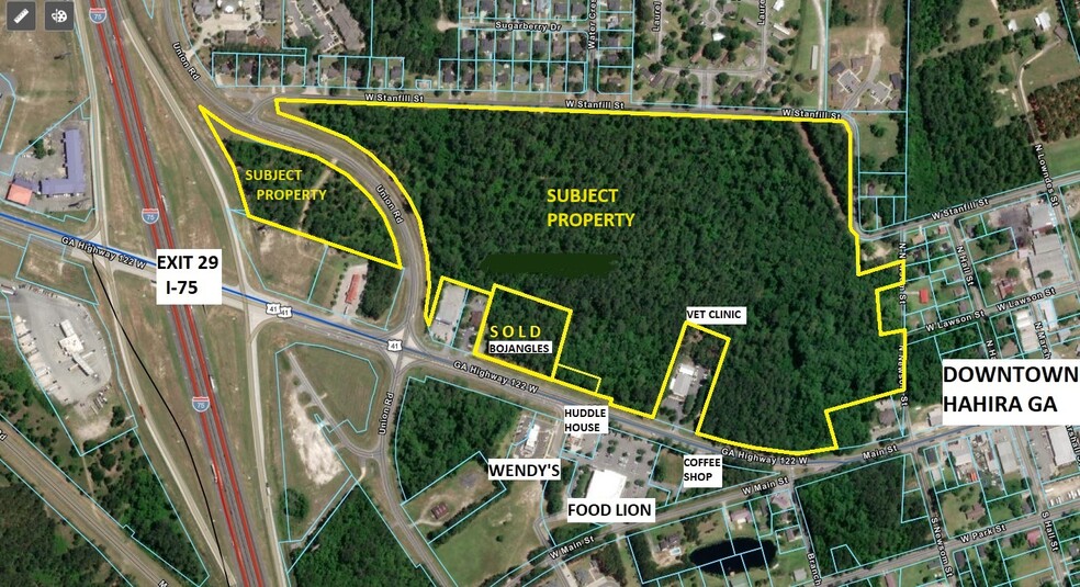 750 GA Highway 122, Hahira, GA à vendre - Aérien – Image 2 sur 9