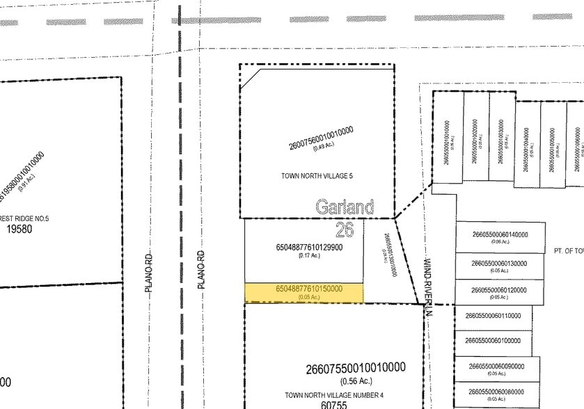 1916-1918 N Plano Rd, Garland, TX à louer - Plan cadastral – Image 2 sur 3