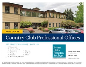 921-927 Country Club Rd, Eugene, OR à louer Photo intérieure– Image 2 sur 5