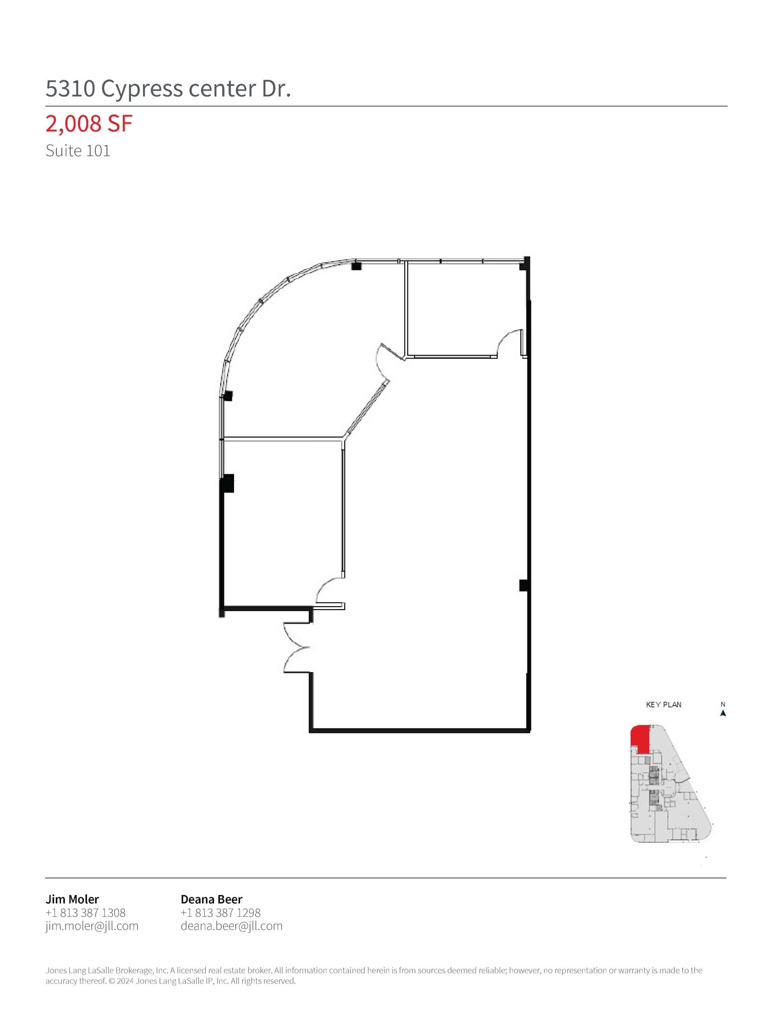 5404 Cypress Center Dr, Tampa, FL à louer Photo intérieure– Image 1 sur 3