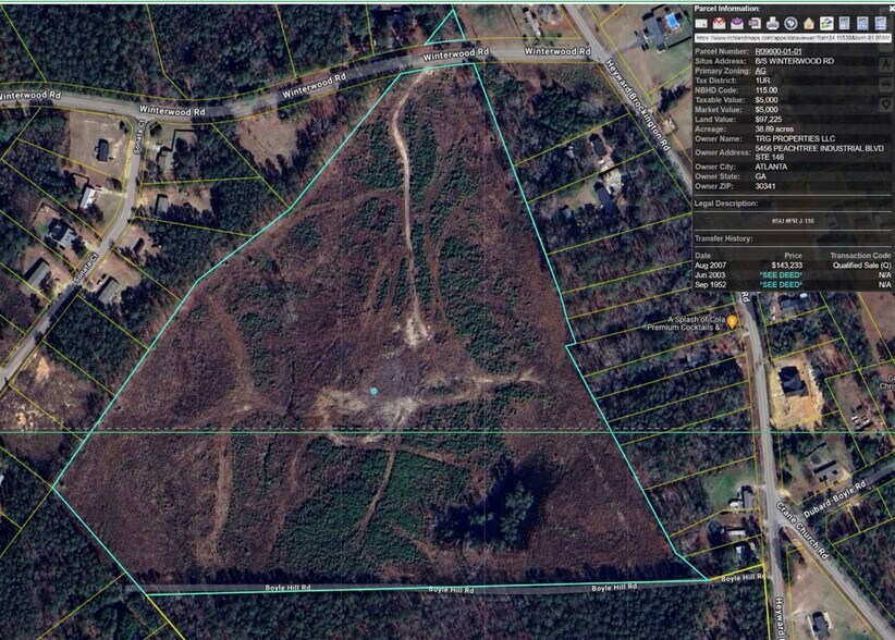 00 Winterwood Rd, Columbia, SC à vendre - Aérien – Image 1 sur 6