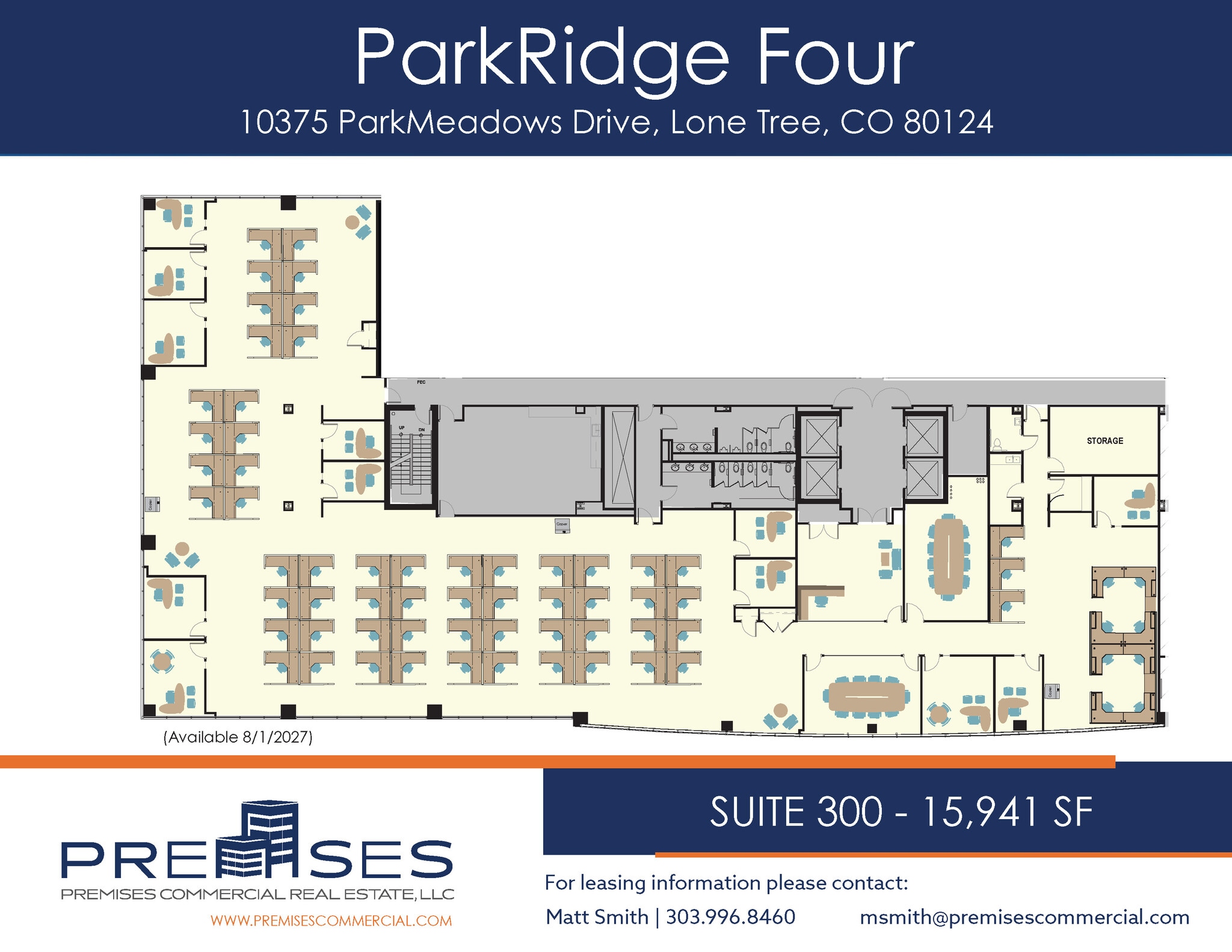 10375 Park Meadows Dr, Lone Tree, CO à louer Plan d’étage– Image 1 sur 3