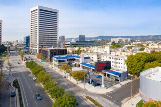 11031-11061 Santa Monica Blvd, Los Angeles, CA - Vue aérienne  vue de carte - Image1