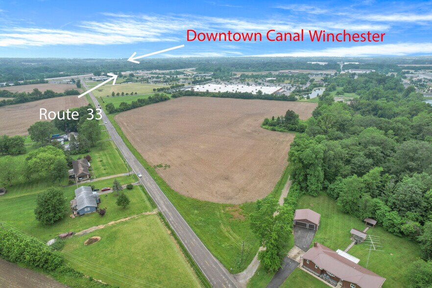 0 Hill Rd, Canal Winchester, OH à vendre - Aérien – Image 2 sur 5