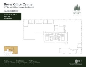 155 Bovet Rd, San Mateo, CA à louer Plan de site– Image 1 sur 1